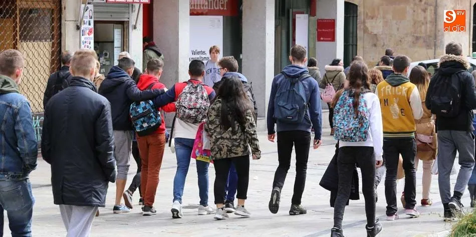 Salamanca solo cuenta con 44.700 menores de 16 años. Foto: Alberto Martín