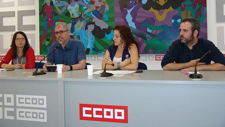 Presentación de la campaña contra la precariedad en el empleo