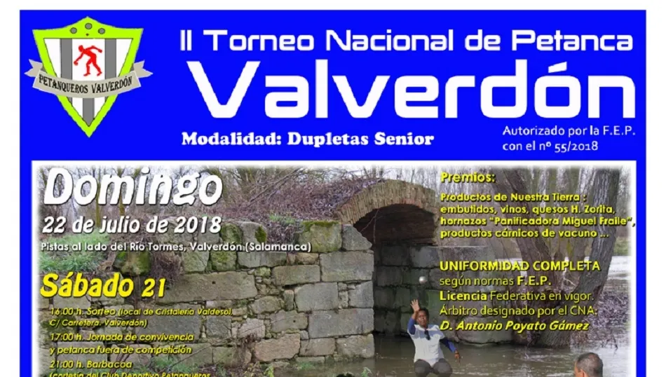 Valverdón acoge su segundo torneo nacional de petanca este domingo