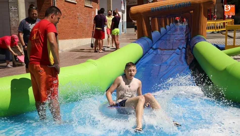 Un instante de las actividades. Fotos: Alberto Martín