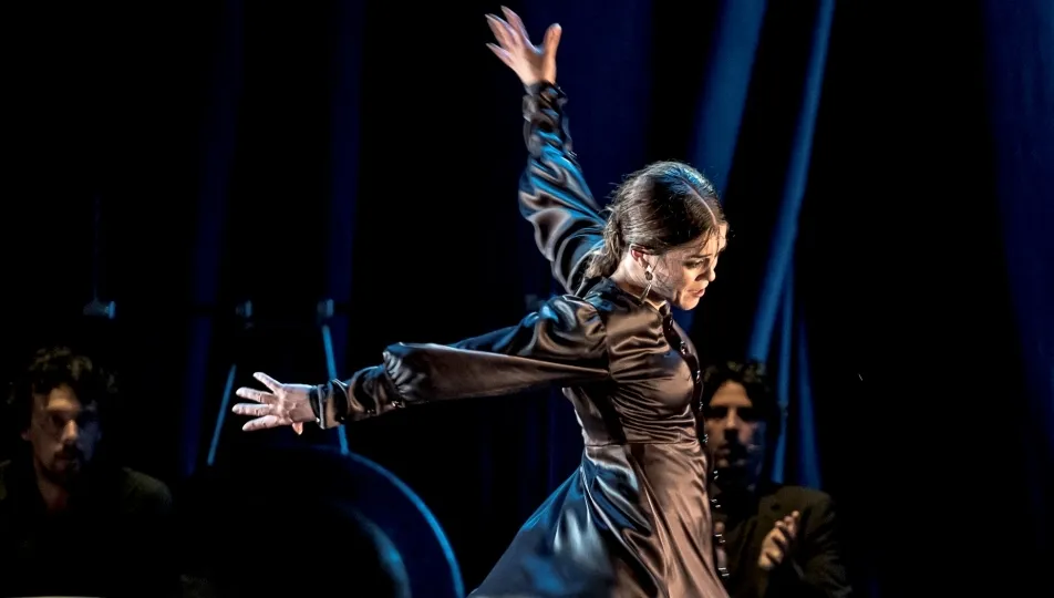 Patricia Guerrero en una de las escenas de este montaje. Foto de Juan Conca / USAL