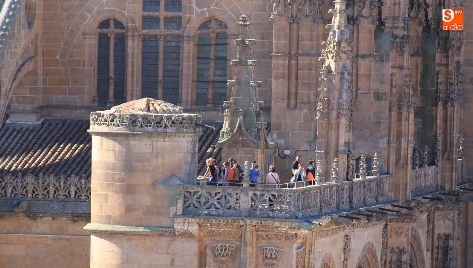 La estancia media de los turistas en Salamanca aumenta ligeramente. Foto: Alberto Martín