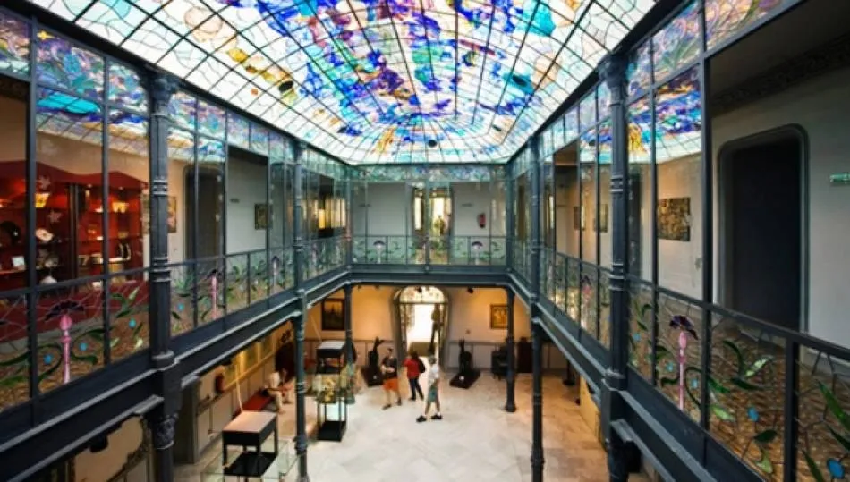 Patio interior de la Casa Lis