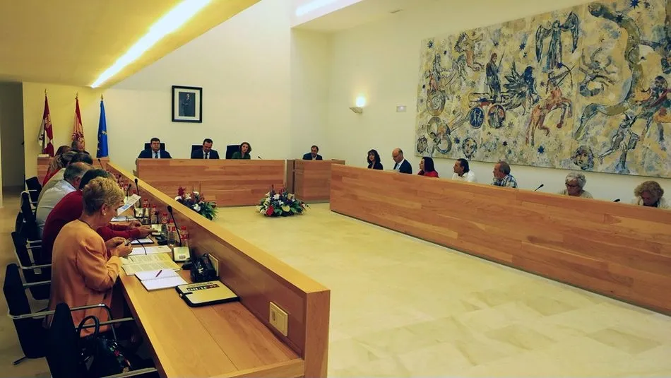 Un momento de la sesión ordinaria del pleno correspondiente al mes de julio