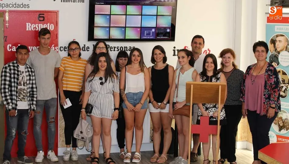 Clausura de este curso de Cruz Roja. Foto de Alberto Martín
