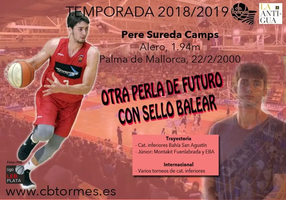 La Antigua incorpora a otra ‘perla’ balear del Fuenlabrada: Pere Sureda  