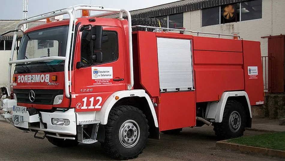 Camión de Bomberos de la Diputación.