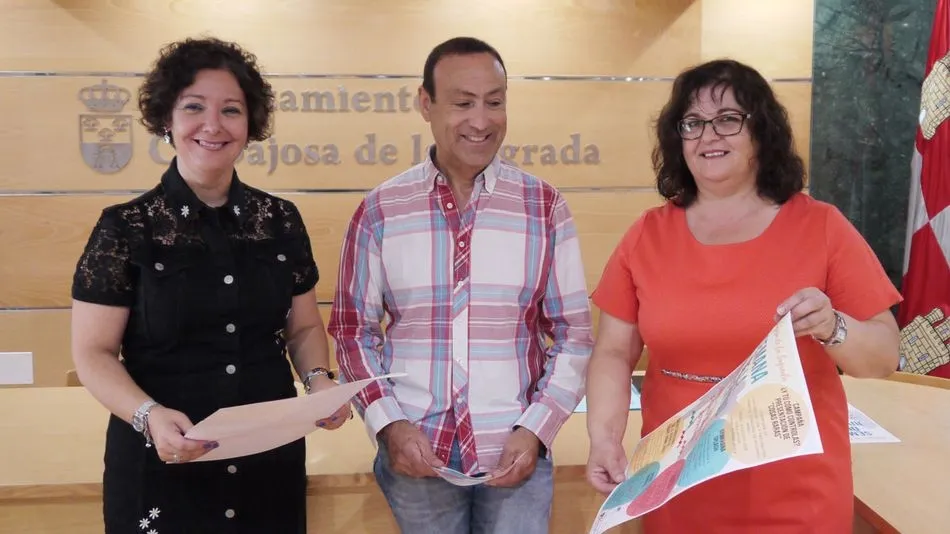  Pedro Samuel y Águeda Arranz agradecieron la implicación de los jóvenes, quienes han colaborado en el diseño de la Semana con las propuestas.