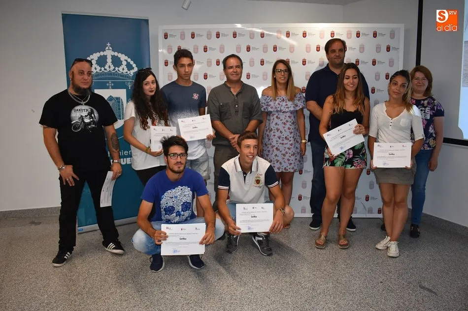 Los alumnos finalizaron los ocho meses de clases y trabajos en el espacio verde guijuelense