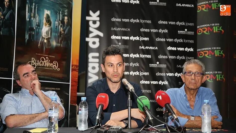 Víctor Reyes, Rodrigo Cortes y Juan Heras, en Van Dyck Tormes. Fotos: Alberto Martín