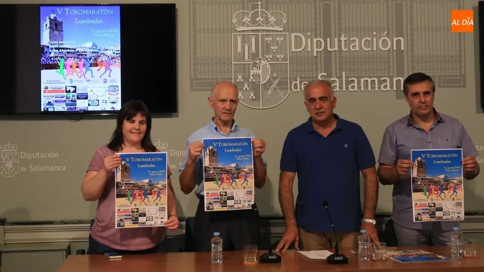 La Diputación ha acogido la presentación de la carrera. Foto: Alberto Martín