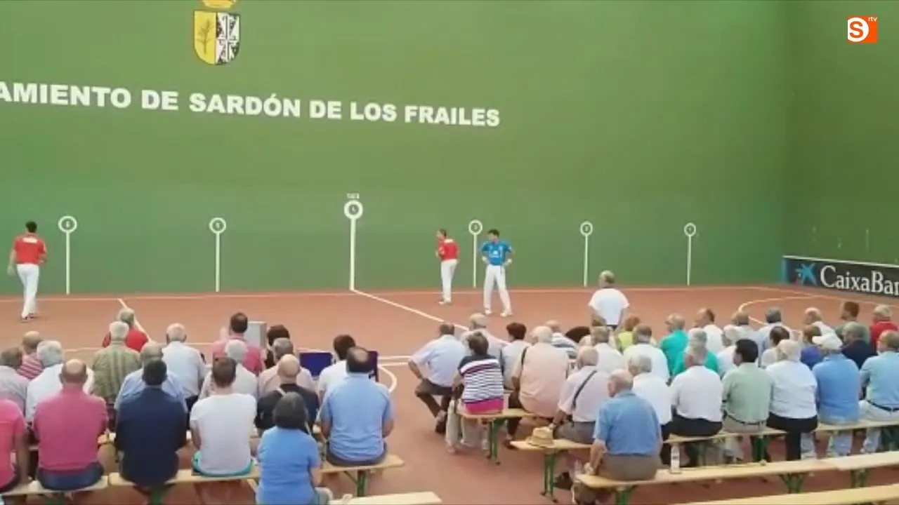 Los aficionados a la pelota vivirán una tarde intensa en Sardón de los Frailes