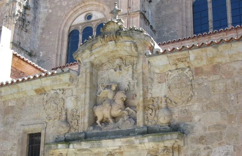 Fachada de la iglesia de Sancti Spiritus.
