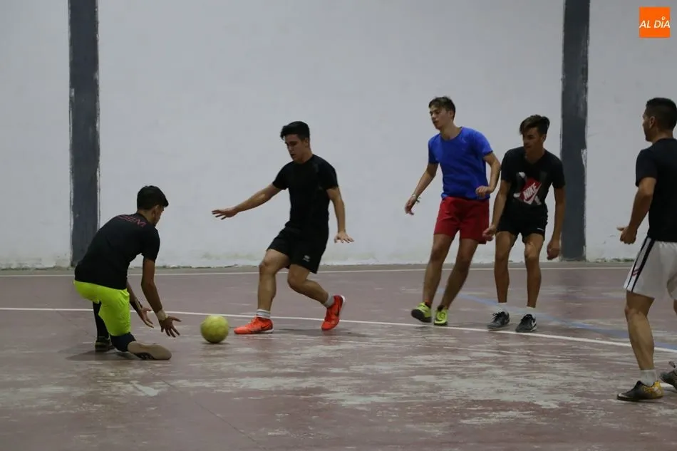 Un momento del partido