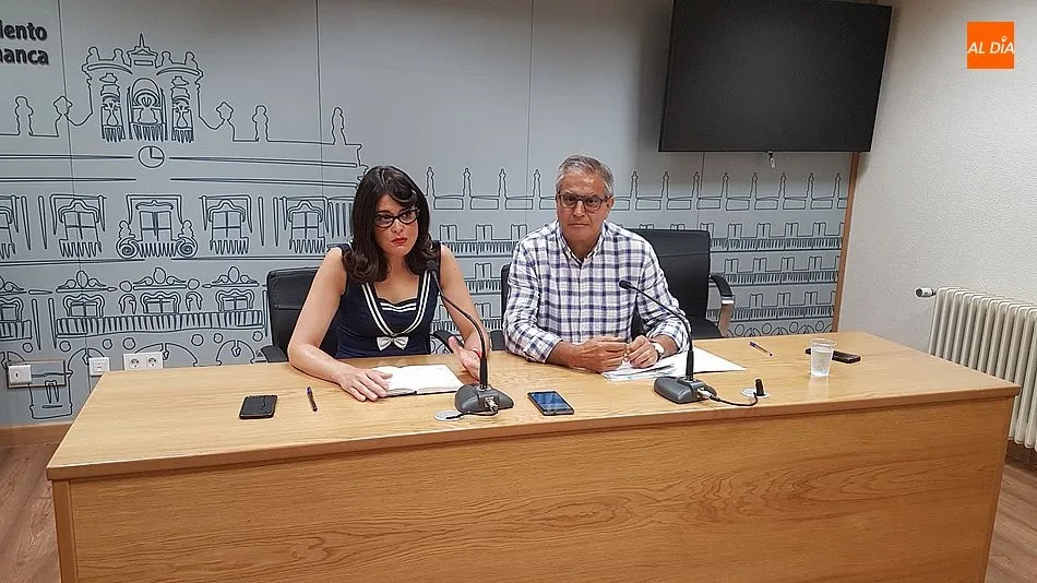 Virginia Carrera y Gabriel Risco