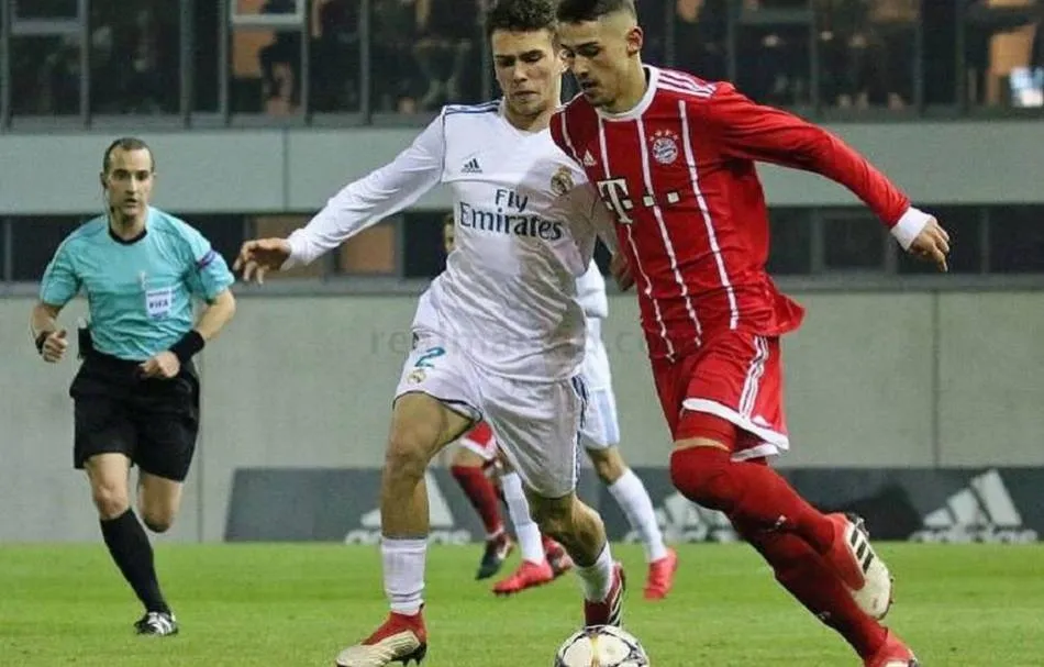 Sergio López, en su debut en la gira americana con el Real Madrid.