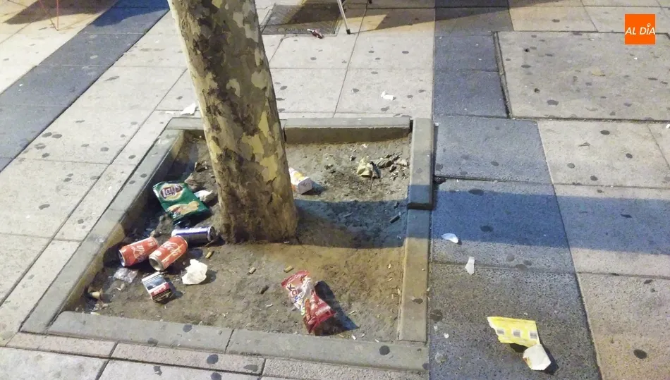 Los vecinos reclaman la presencia de los servicios de limpieza municipales