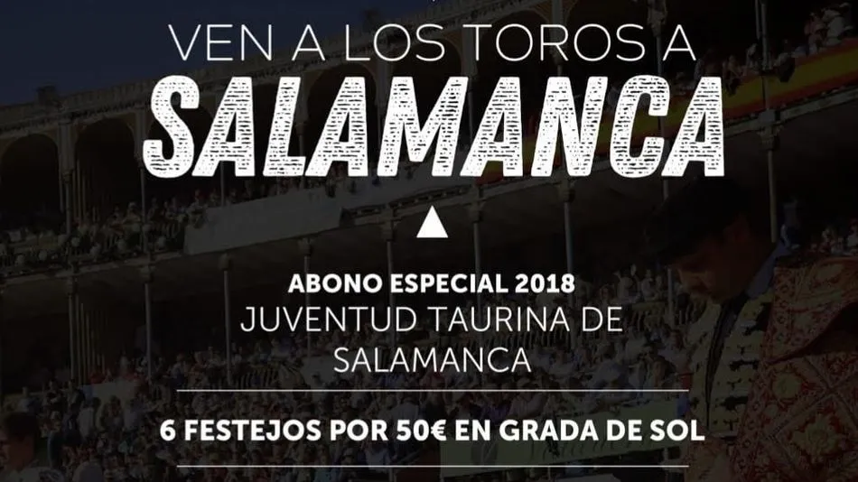 Abono de 50 euros para toda la feria para los socios de Juventud Taurina