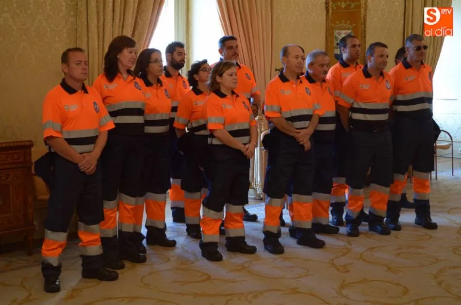Voluntarios de Protección Civil de Salamanca