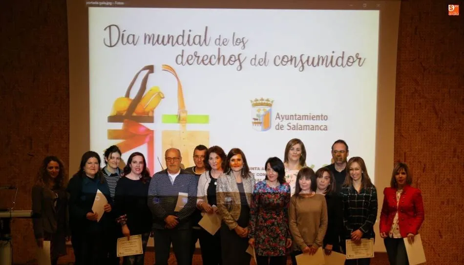Acto de reconocimiento a los últimos establecimientos salmantinos adheridos a la Junta Arbitral de Consumo