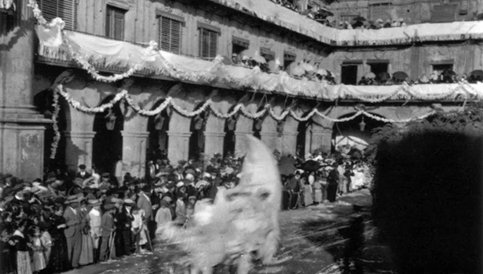El Coso Blanco en la Plaza Mayor