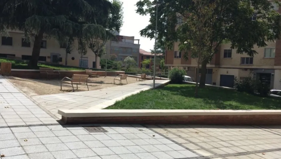 Plaza de la Mancha en el barrio de Pizarrales