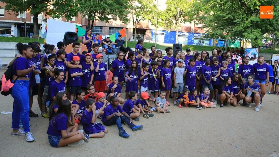 Clausura del campamento urbano Proyecto Margarita’ / Foto: Alberto Martín.
