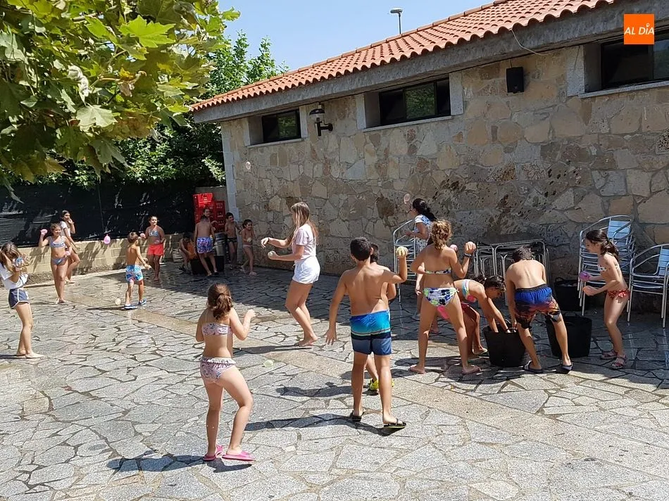 Los más pequeños disfrutaron de una tarde de juegos en la Plaza Mayor