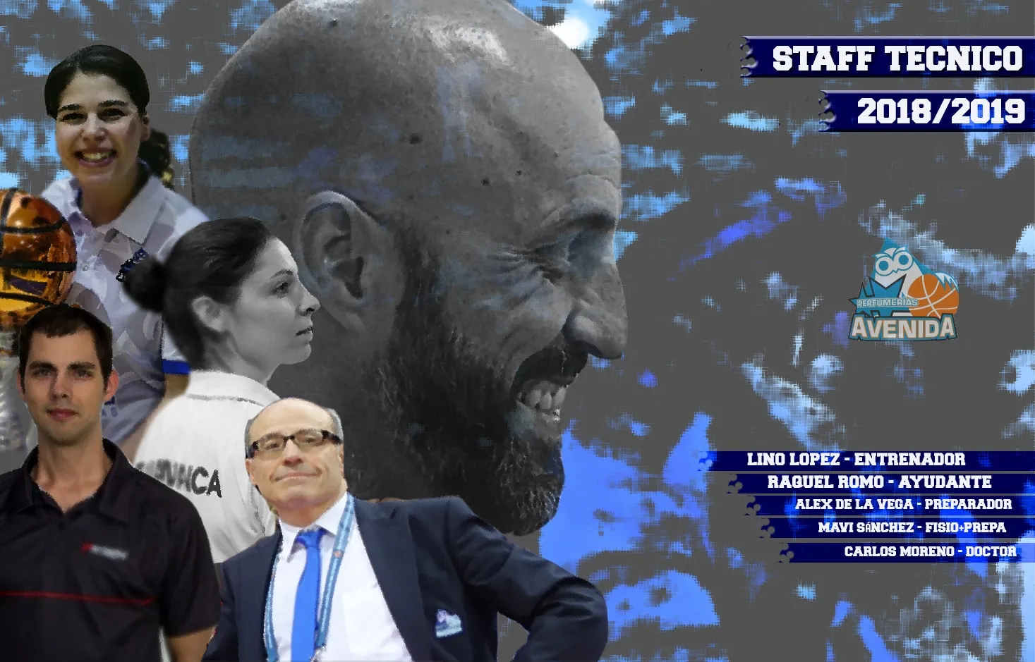 Caras nuevas y repetidas en el cuerpo técnico de Perfumerías Avenida