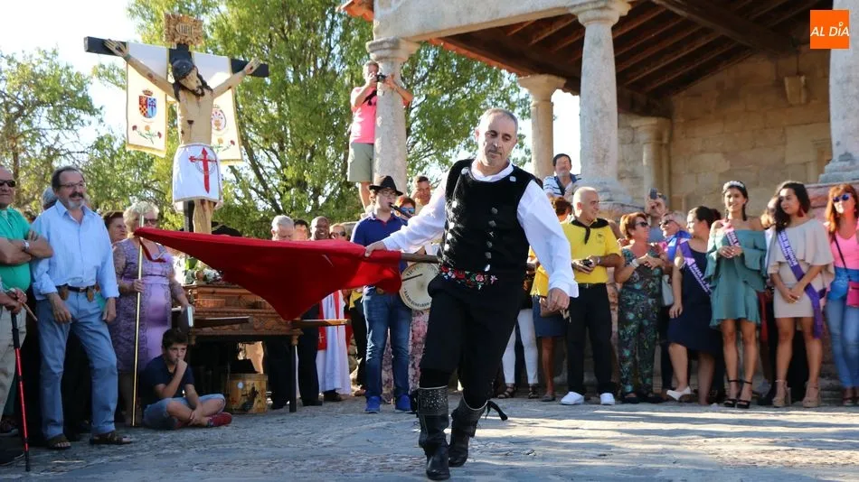 Baile de la bandera en honor al Cristo de las Mercedes / Archivo