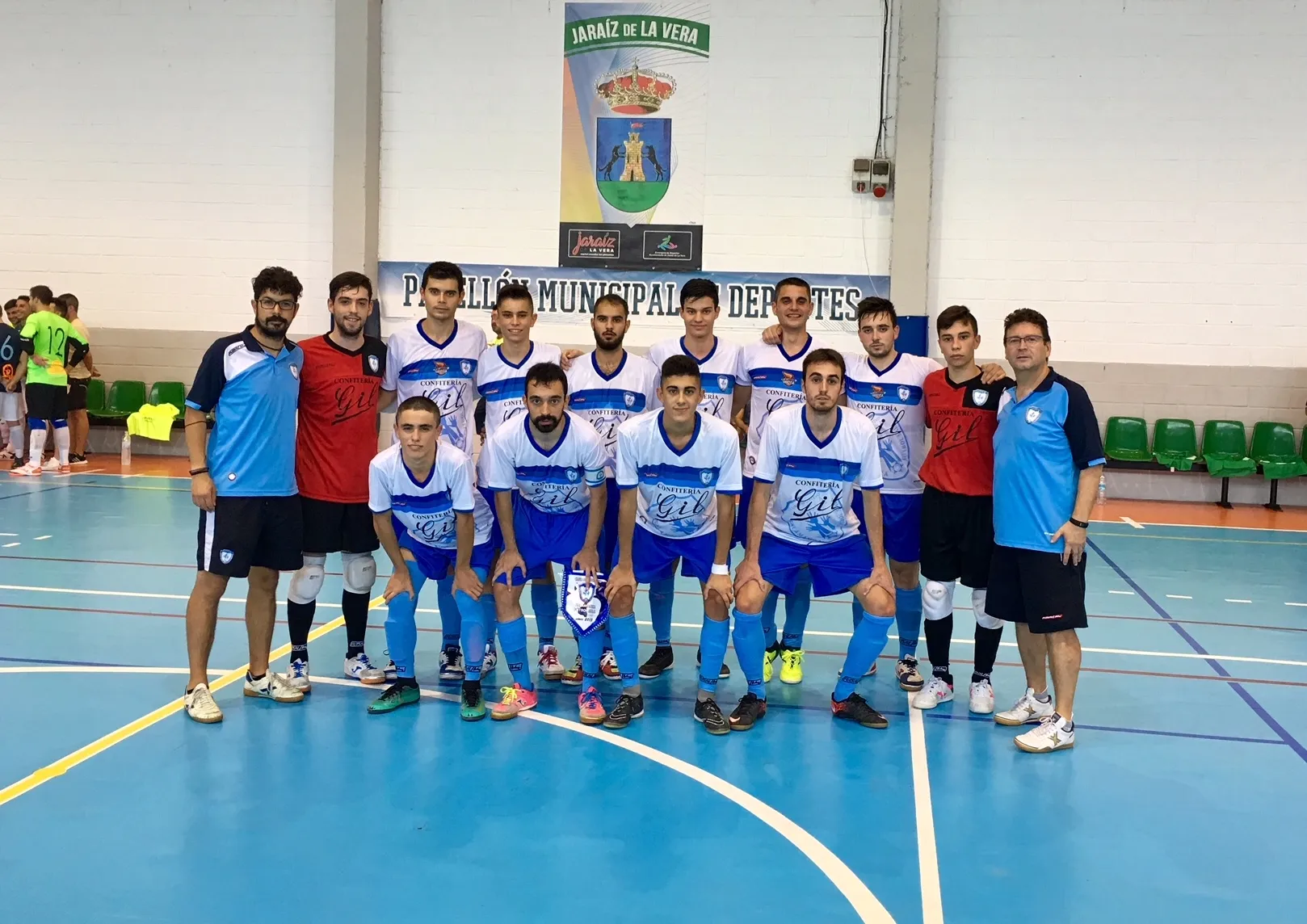 Plantilla del Salamanca FS durante la pretemporada