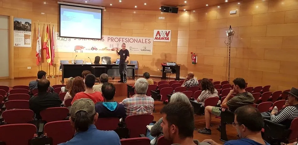 Luis Varona, en la jornda profesional de razas autóctonas