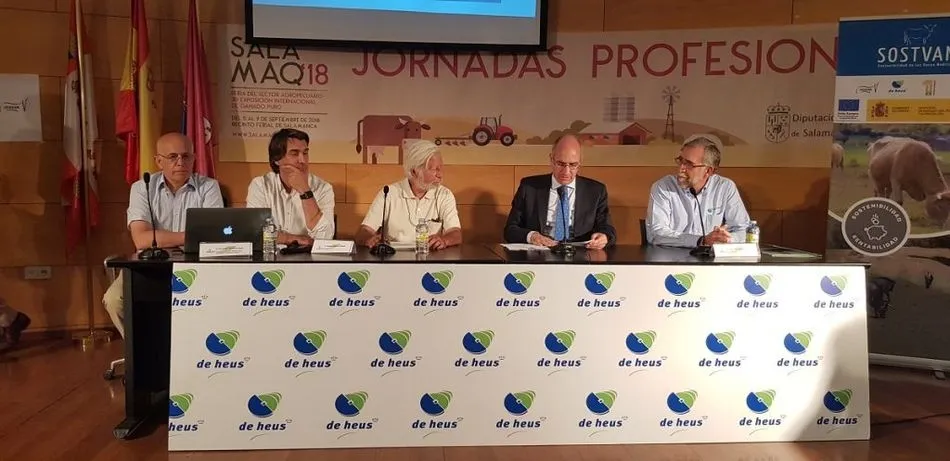 Javier Iglesias, en la presentación del proyecto Sostvan de Ugavan
