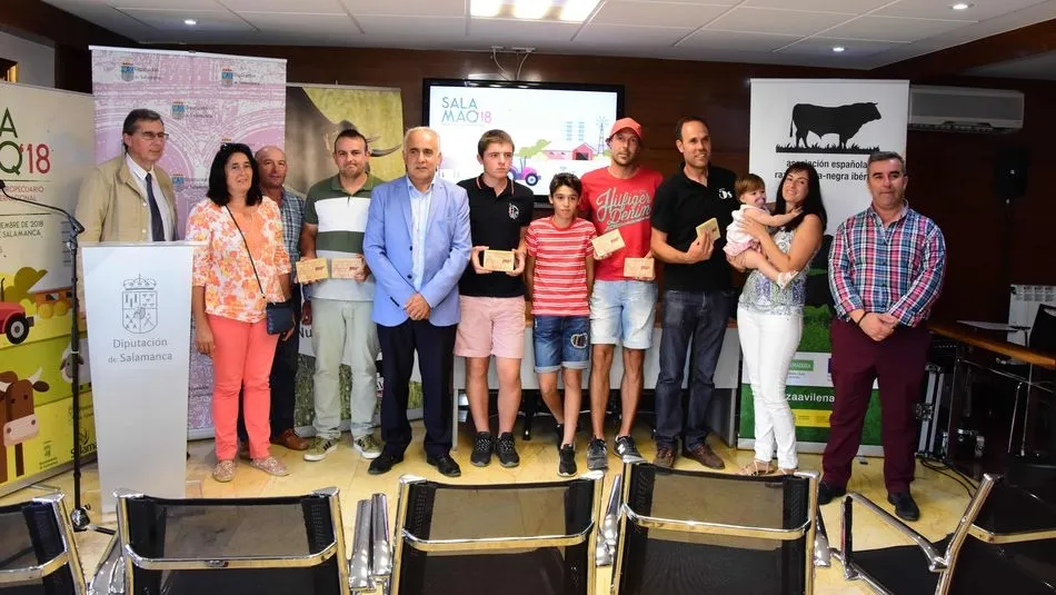 Los ganaderos, con el diputado Jesús María Ortiz