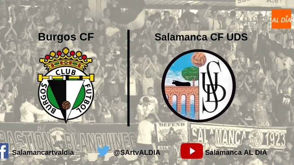 Sigue en directo en SALAMANCArtv AL DÍA el Burgos CF – Salamanca UDS (FINAL, 0-0)