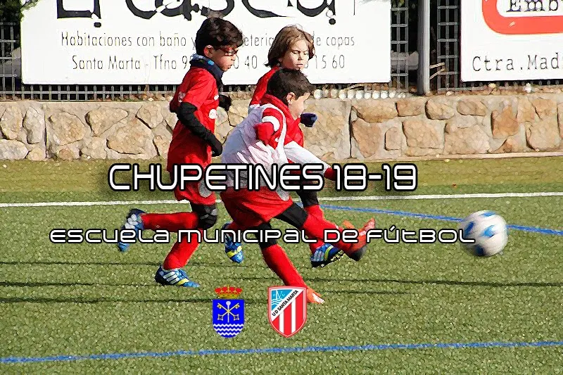 Abierto el plazo de inscripción para la Escuela Municipal de Fútbol Chupetines