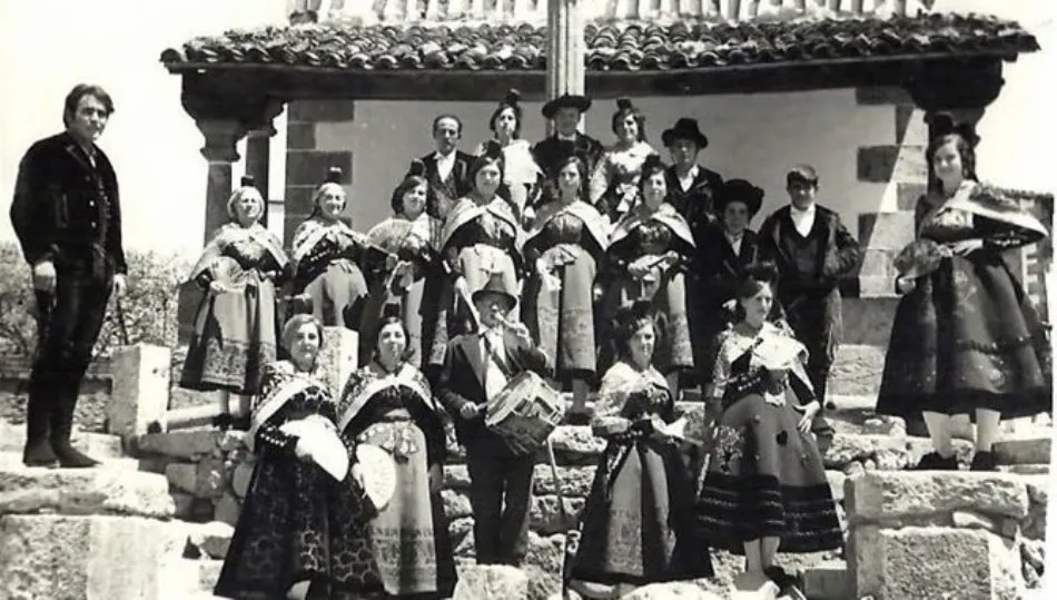 El Grupo Folclórico de Candelario en 1969