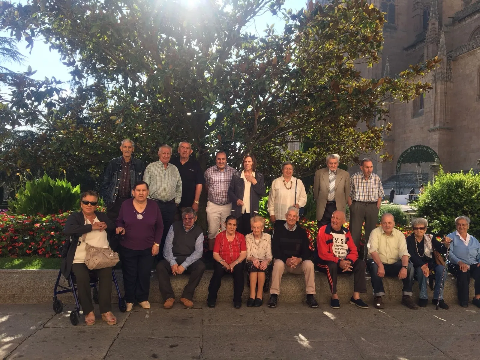 Mayores de la residencia Arapiles disfrutan de las Ferias