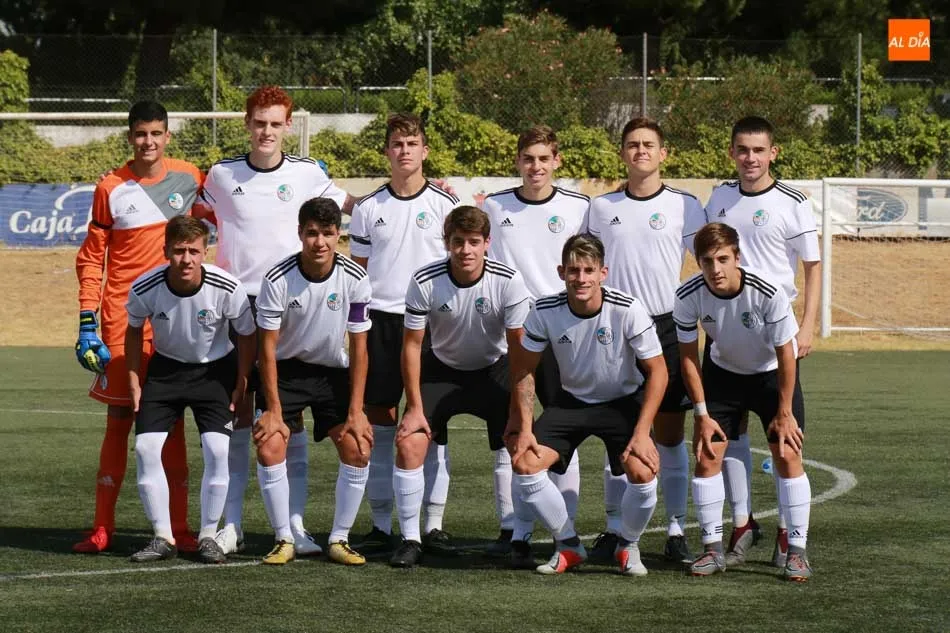 Plantilla del Salamanca UDS. Foto: Alberto Martín