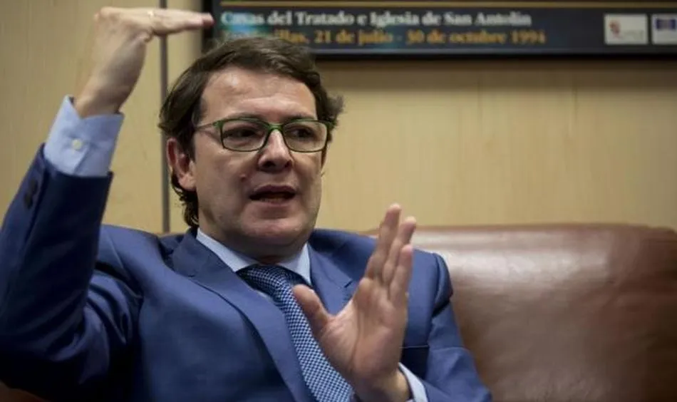 Alfonso Fernández Mañueco, alcalde de Salamanca y presidente regional del PP. Foto de El Norte de Castilla