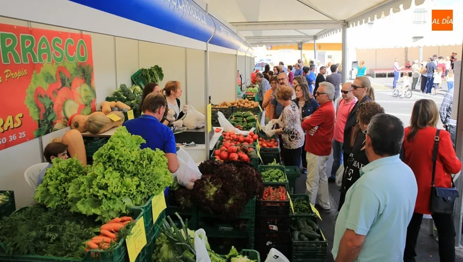 La Feria de la Huerta de Cabrerizos en una pasada edición.