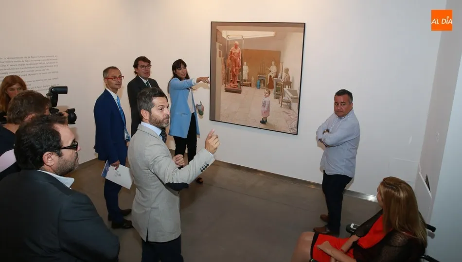 Inauguración de la exposición Seducidos por la realidad, en el DA2. Foto: Alberto Martín