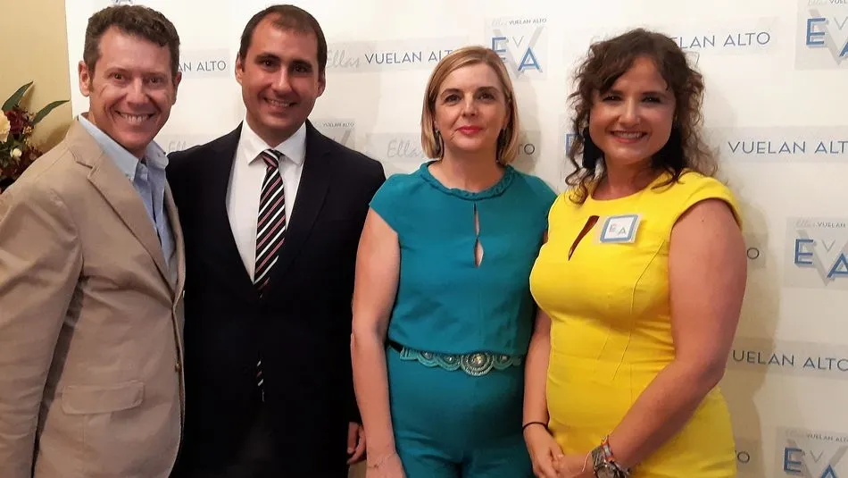 La presidenta de Adventia, entre los invitados a la presentación de la nueva asociación Ellas Vuelan Alto