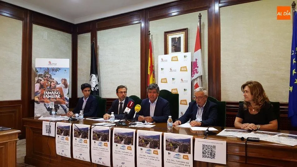 Imagen del día de la presentación de los actos que se desarrollan en Béjar con motivo del Día del Turismo