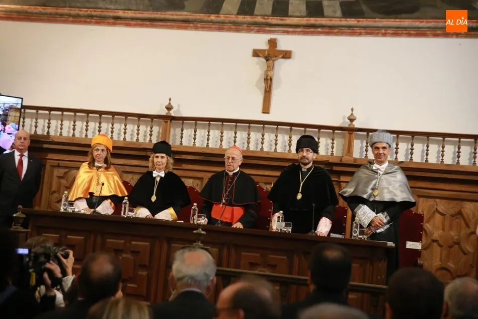 Inauguración del curso académico en la Universidad Pontificia de Salamanca. Foto: Alberto Martín