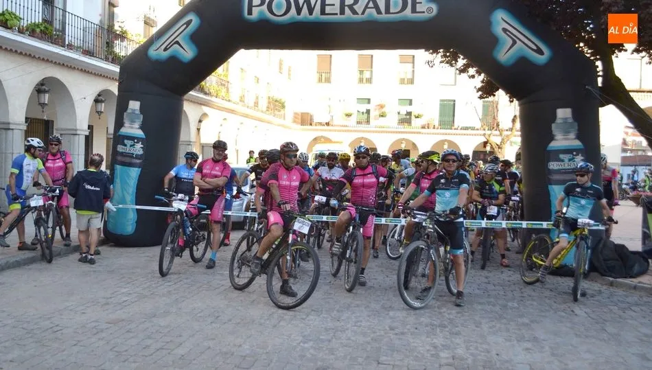 Momento de la salida de la prueba