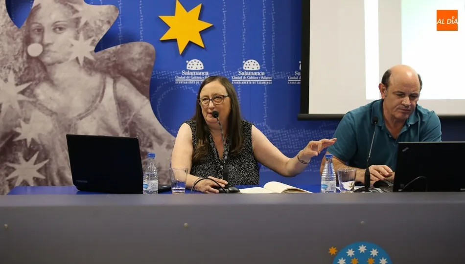 Charo de la Fuente en la Sala de la Palabra / Foto: Alberto Martín.