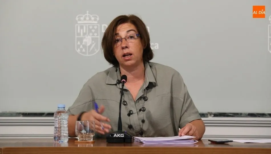 Carmen García, portavoz del Grupo Socialista en la Diputación. Foto: Alberto Martín