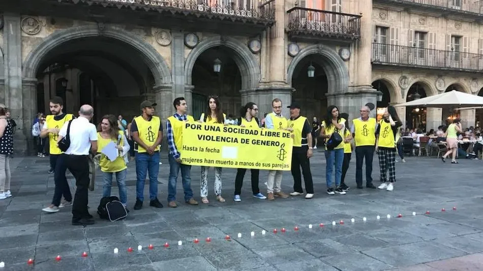 Nuevo acto de Amnistía Internacional para reivindicar medidas contra la Violencia de Género