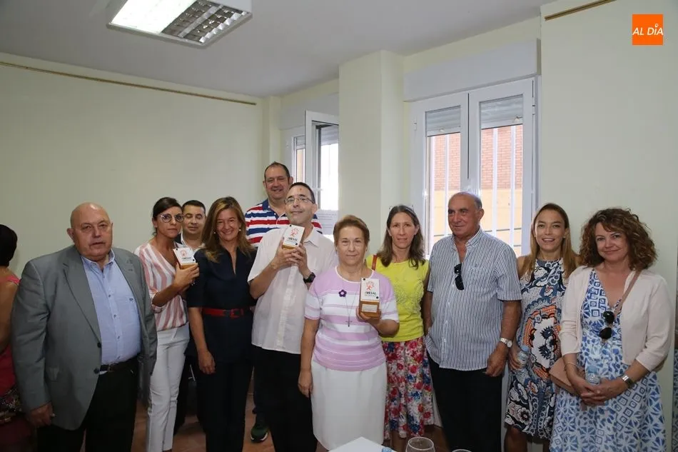 Vino de honor en la asociación Avesal